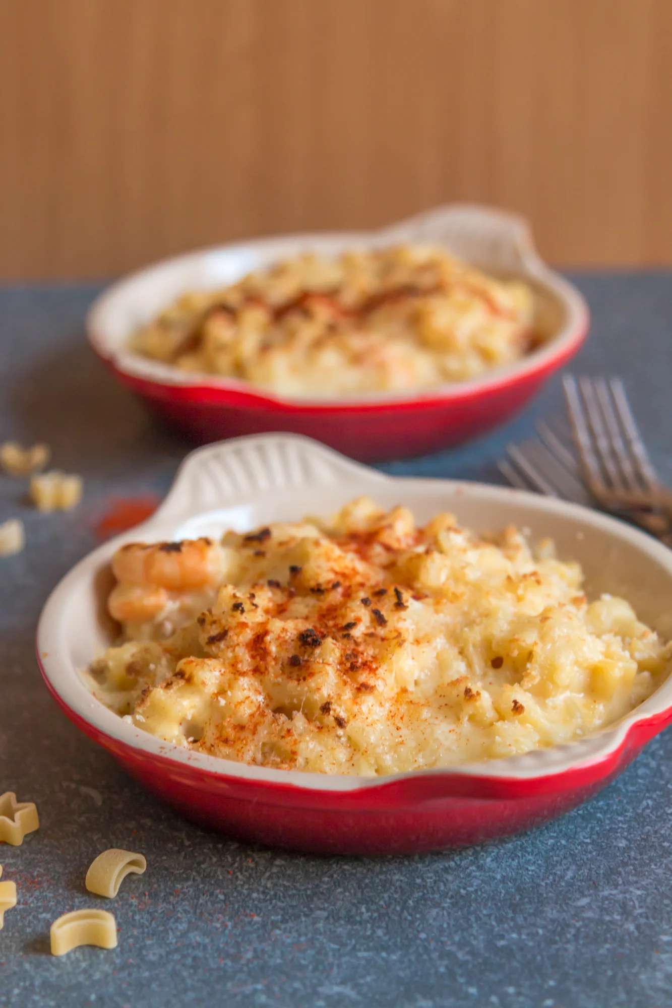 Shrimp, preserved lemon and saffron mac and cheese — My Moroccan Food